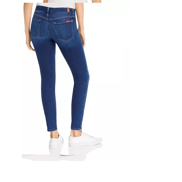 7 For All Mankind b(air) ankle skinny maternity jean - size 28 - Picture 3 of 10